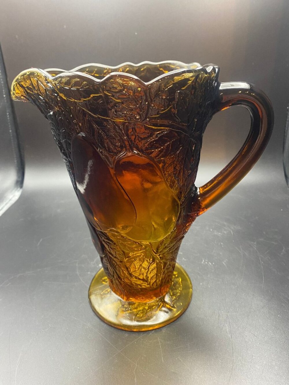 Tiara Amber Sweet Pear Pitcher